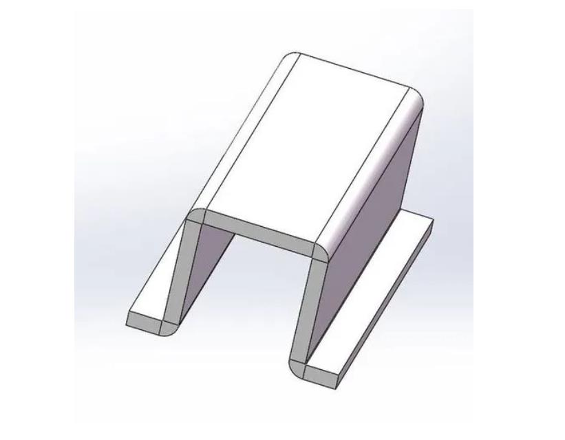 自流井U型槽折弯件